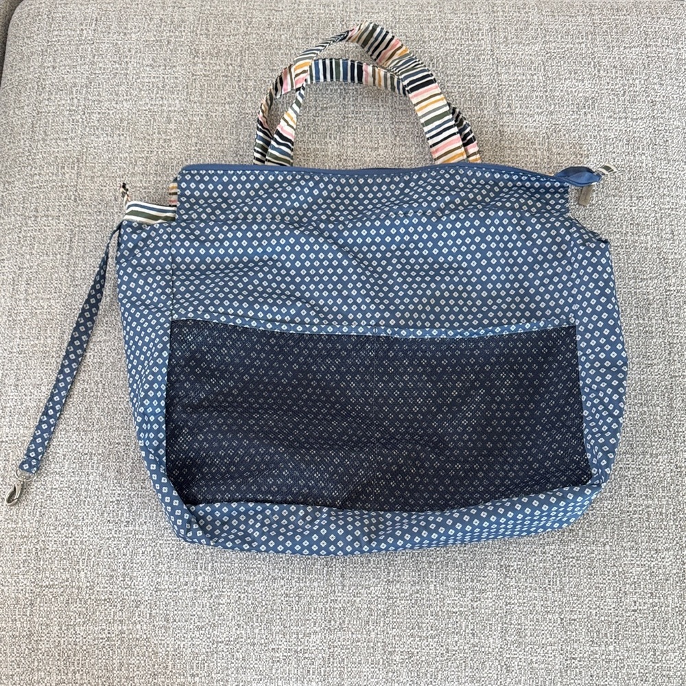 Jujube Striped Multicolor light weight Tote Bag - Picture 3 of 5